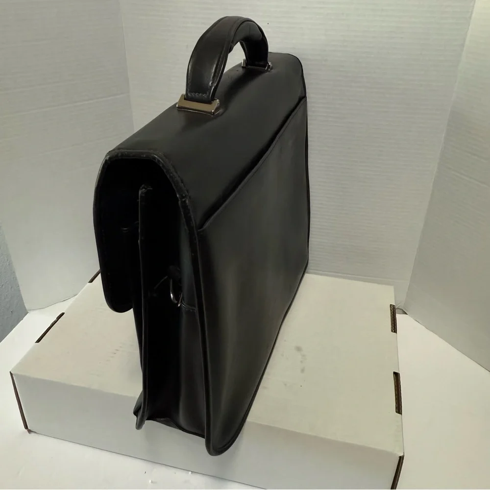 Hartmann Leather briefcase black